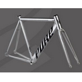 Track Series Keirn-Polished Raw Bicycle Frame (49 Cm)